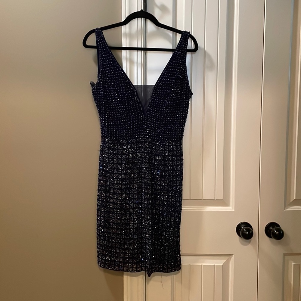 Navy Blue Primavera Dress